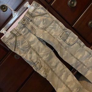 camouflage cargo pants